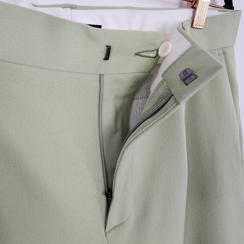ASOS DESIGN Men's Size W34" Mint Green Cropped Bermuda Shorts Inseam 8" F10156 - Picture 7 of 11